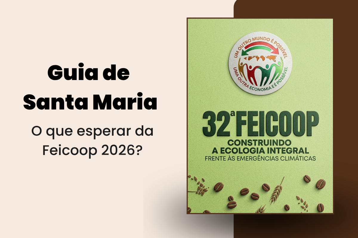Feicoop 2026 em Santa Maria: onde ficar e o que esperar do evento