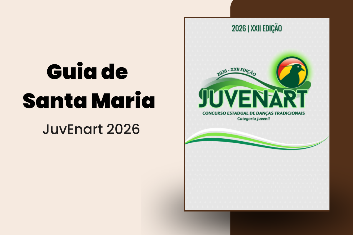 JuvEnart 2026: Santa Maria se transforma na Capital da Tradição Gaúcha